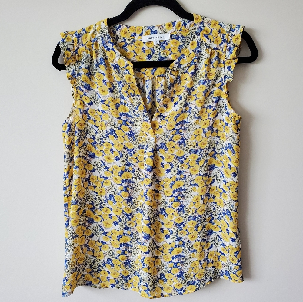 Women Floral Blouse size S